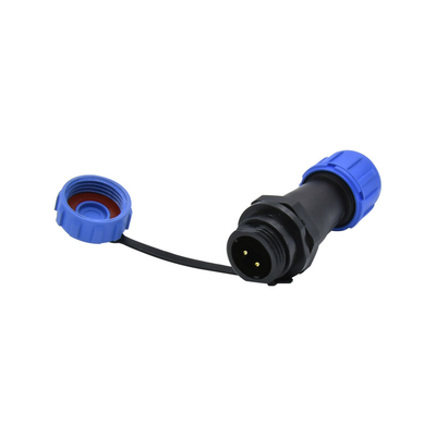 Connecteur d'alimentation imperméable à forte intensité de SP11 SP13 SP21 2 - 12 Pin Plastic Plug Socket Cap